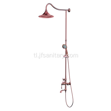 Wall-mount shower set rose ginto